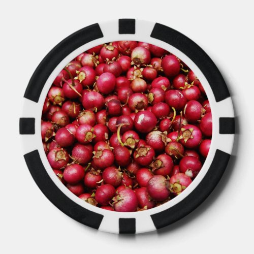 Fruits in a bundle poker chips