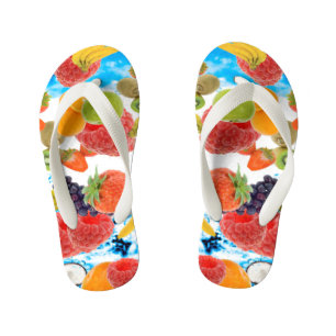 Fruits Kid's Flip Flops