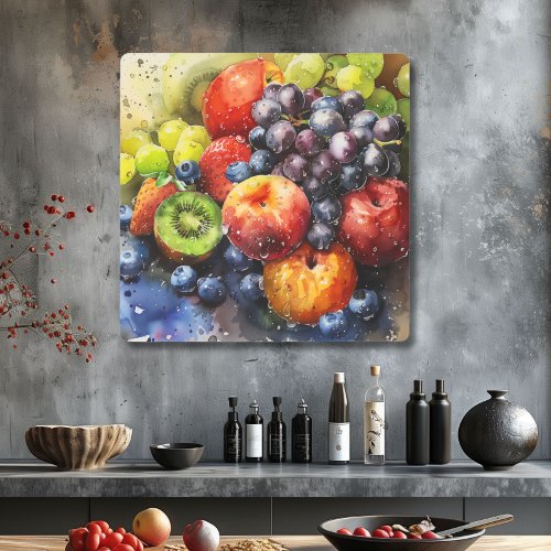Fruits Metal Wall Art