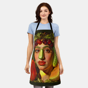 Fruits of Expression – A Surreal Portrait Apron