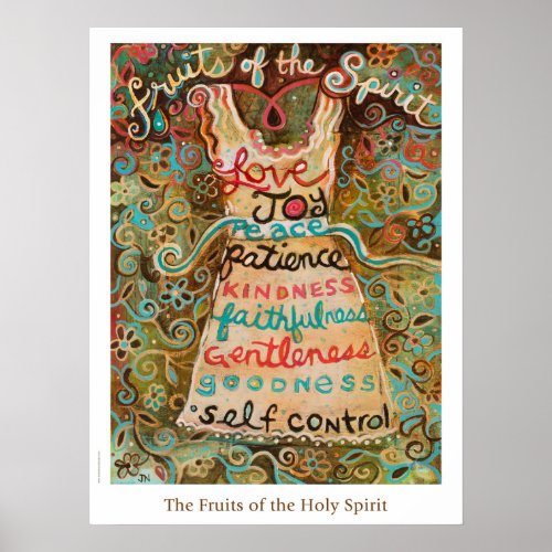 Fruits of the Holy Spirit Classroom Poster