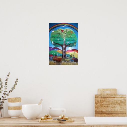 Fruits of the Holy Spirit Poster | Zazzle