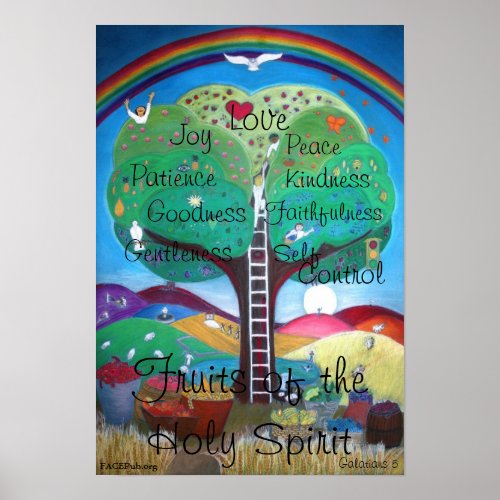 Fruits of the Holy Spirit Poster
