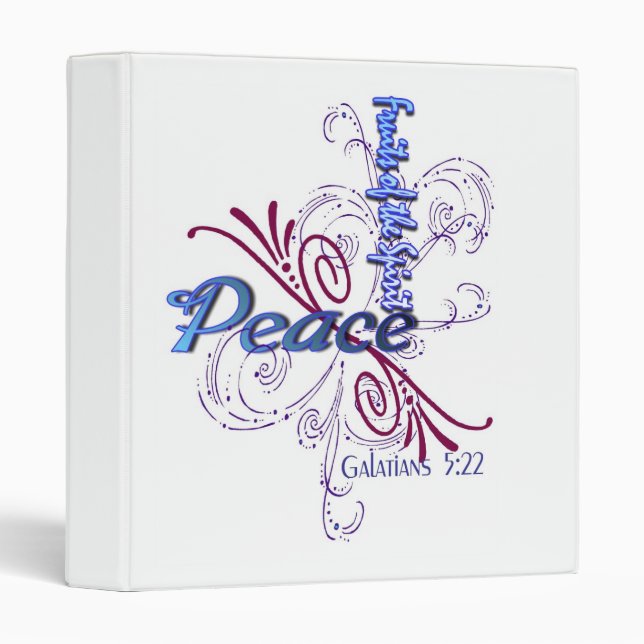 Fruits of the Spirit-Binder (Peace) Binder (Front/Spine)