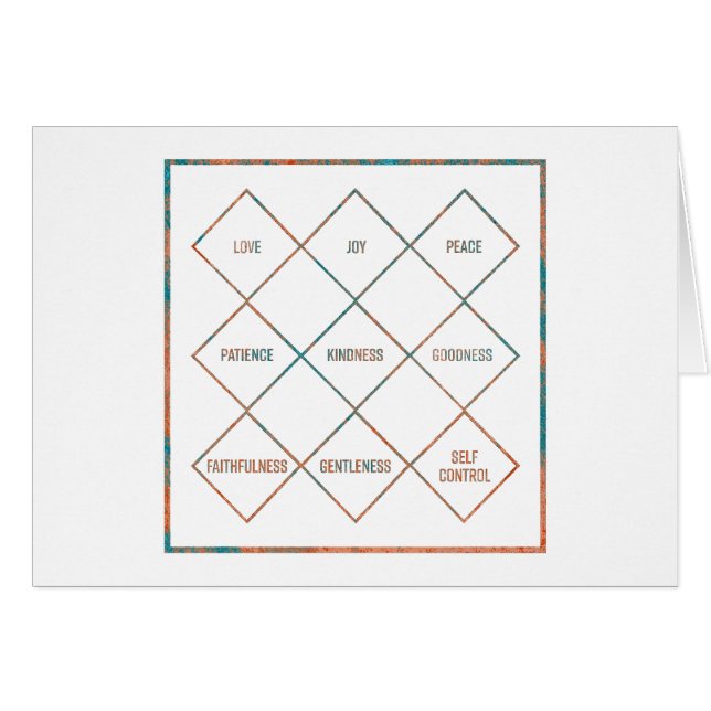 Fruits of the Spirit Cards (Front Horizontal)