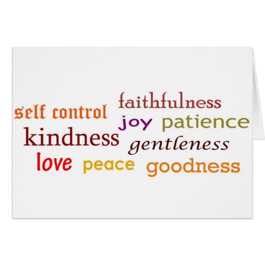 Fruits of the Spirit Cards (Front Horizontal)