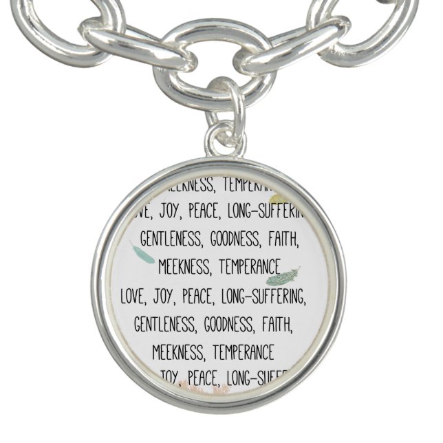 Fruits of the Spirit Charm Bracelet (Design)