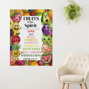 Fruits of The Spirit Foam Board