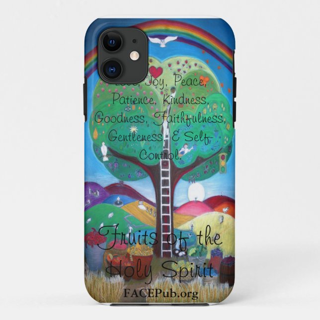 Fruits of the Spirit Iphone 5 Case (Back)