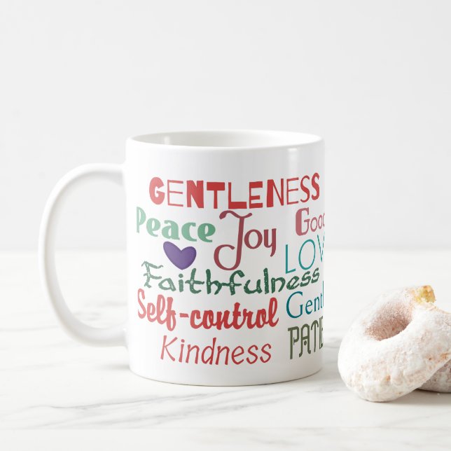Fruits of the Spirit mug (With Donut)