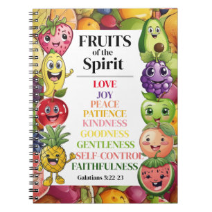 Fruits of The Spirit Notebook