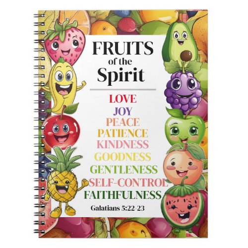 Fruits of The Spirit Notebook