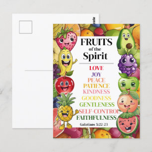 Fruits of The Spirit Postcard