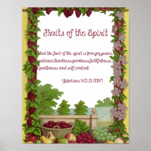 Fruits of the Spirit Poster