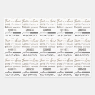 Fruits of the Spirit Wrapping Paper Sheets