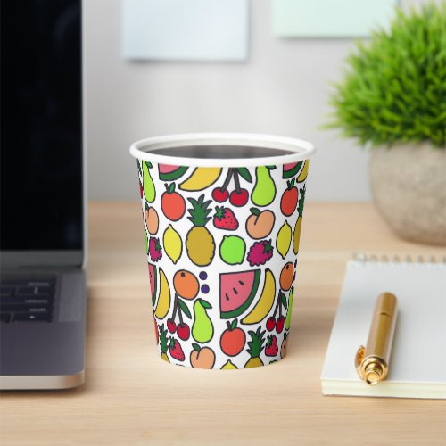 Fruits Paper Cups