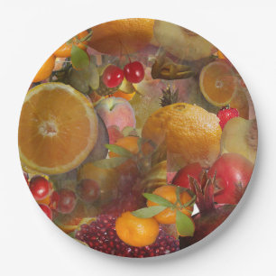Fruits Paper Plates