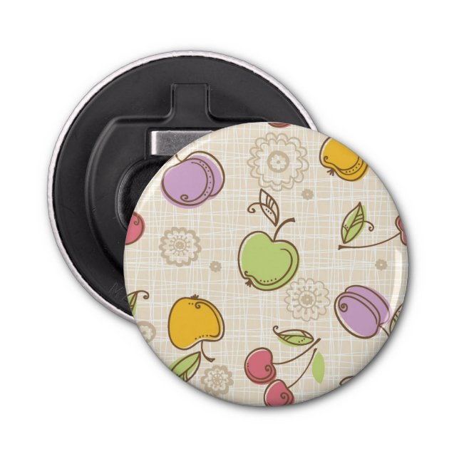 Fruits Pattern Bottle Opener (Front)