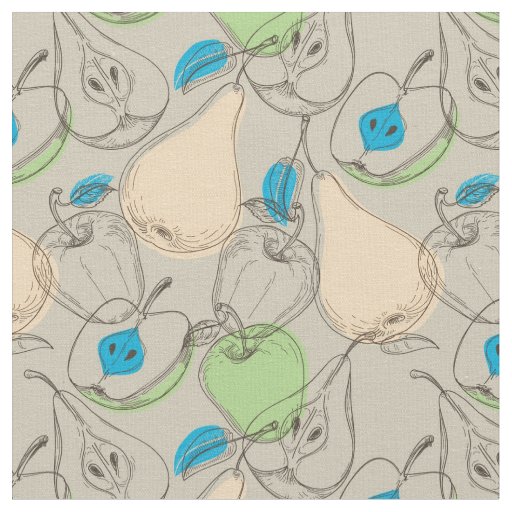 Fruits pattern fabric