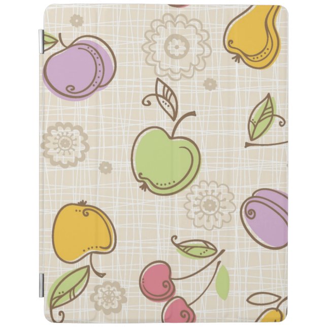 Fruits Pattern iPad Smart Cover (Front)