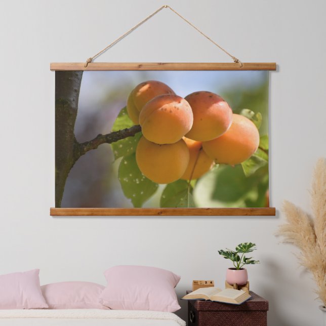 Fruits Peaches Garden Tapestry (Bedroom)