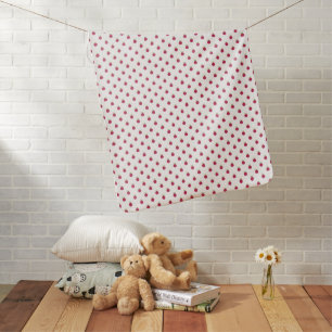 Fruits polka dots baby blanket