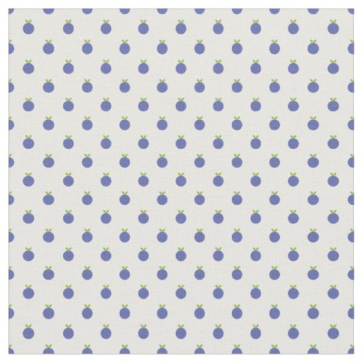 Fruits polka dots fabric