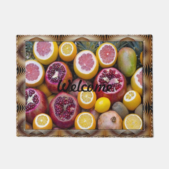 Fruits Refreshment Doormat (Front)