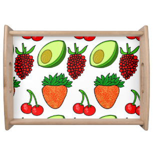 fruits serving tray