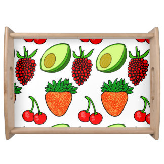 fruits serving tray
