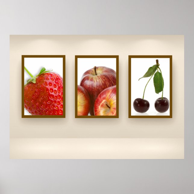 Fruits triptych poster (Front)