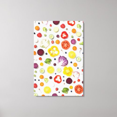 Fruits  Vegetables Canvas Print