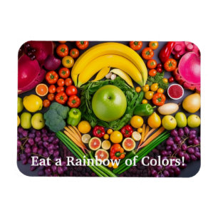 Fruits Vegetables Healthy Food Nutrition Reminder Magnet