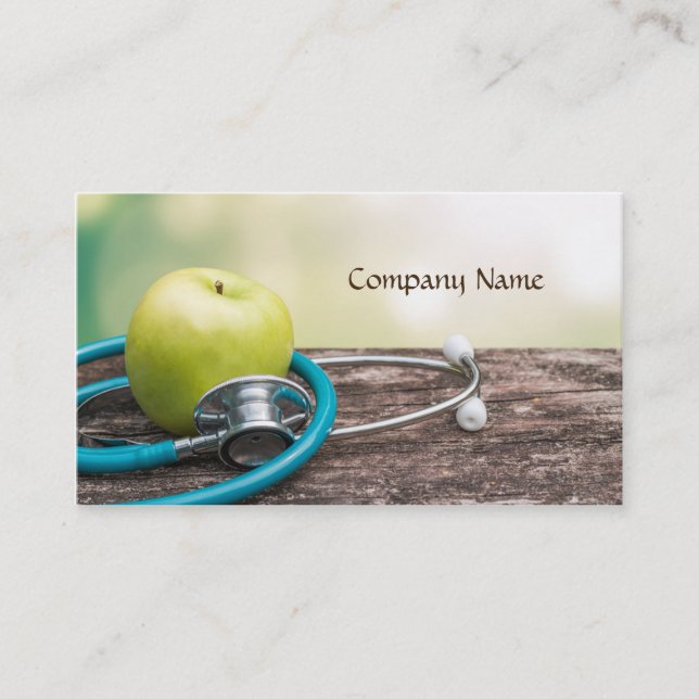 Fruits Vegetables / Healthy Life / Vegetarian Card (Front)