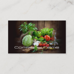 Fruit And Vegetables Business Cards Business Card Printing Zazzle