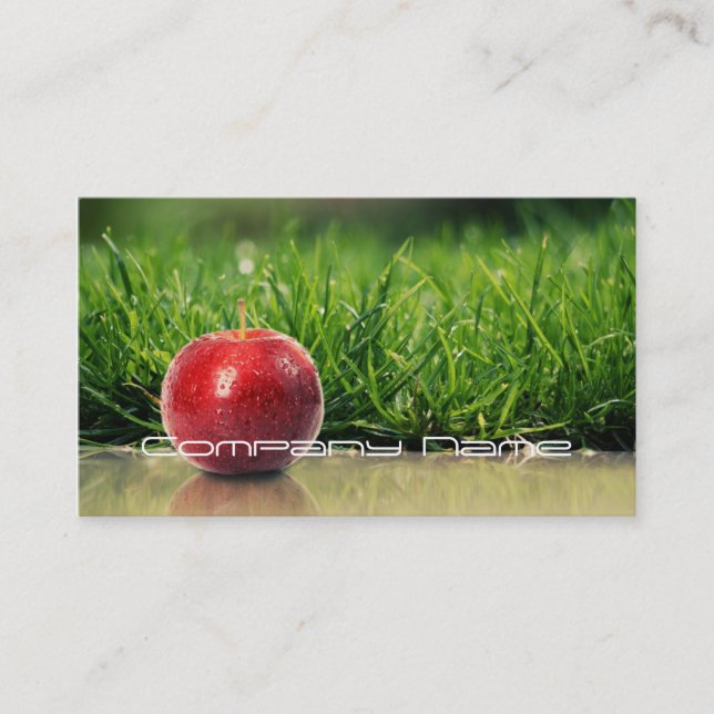 Fruits Vegetables / Healthy Life / Vegetarian Card (Front)