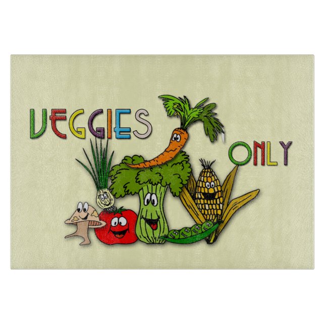 fruits & veggies cutting board (Front)
