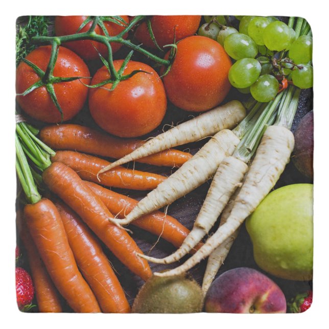 Fruits & Veggies trivets (Front)