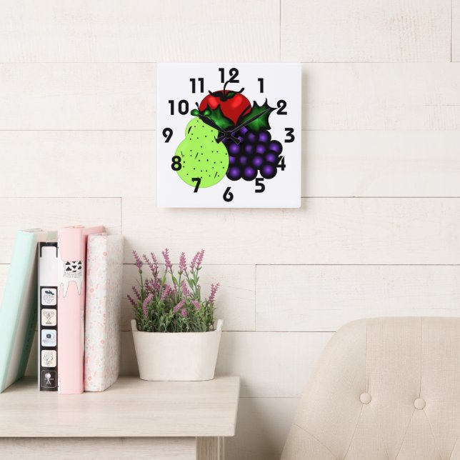 Fruits Wall Clock (Reading Room)