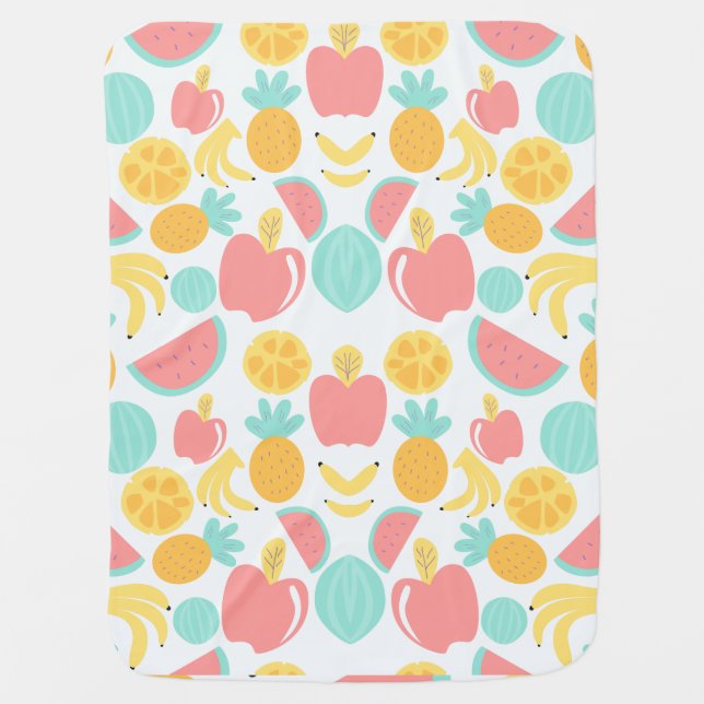 Fruity Baby Blanket (Front)