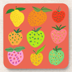 Fruity Beverage Coaster