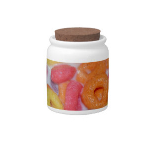 Fruity Cereal Candy Jar