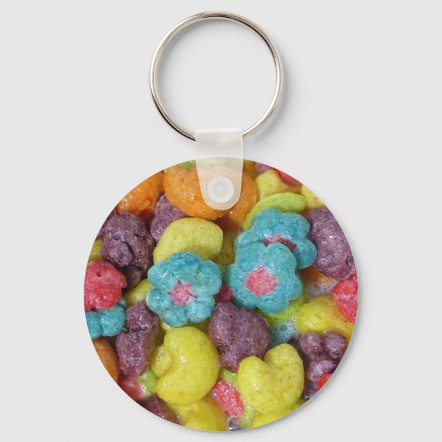 Fruity Cereal Keychain (Front)