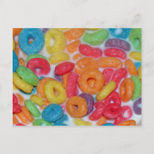 Fruity Cereal Postcard
