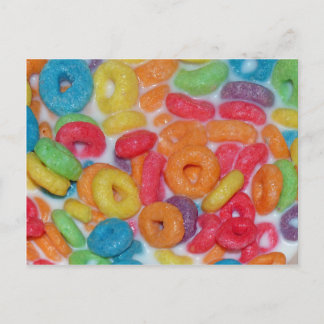Fruity Cereal Postcard