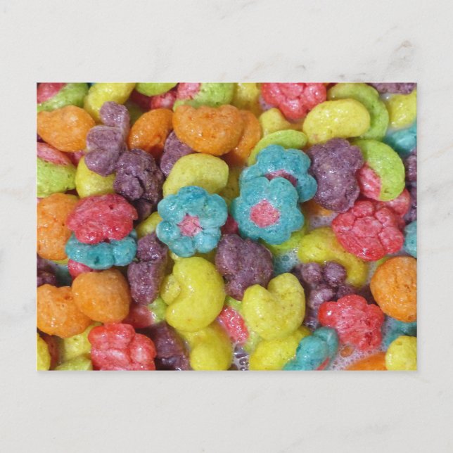 Fruity Cereal Postcard (Front)
