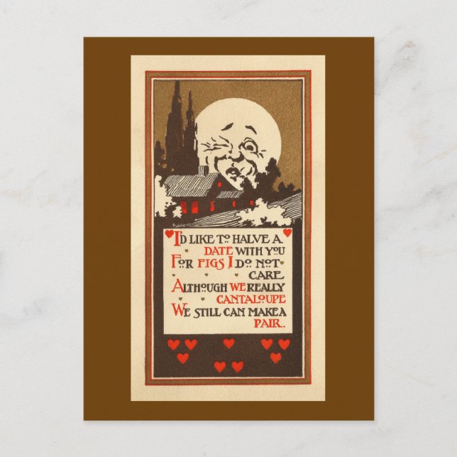 Fruity Date Request Postcard (Front)