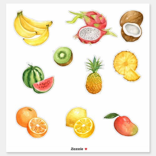 Fruity Fruit Sticker