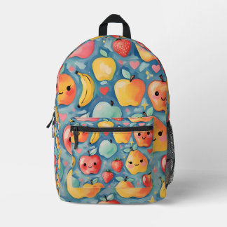 Fruity Fun Parade Printed Backpack