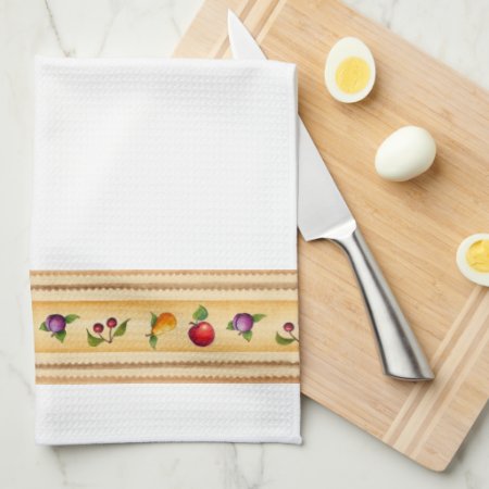Fruity - Gold Kitchen Towel